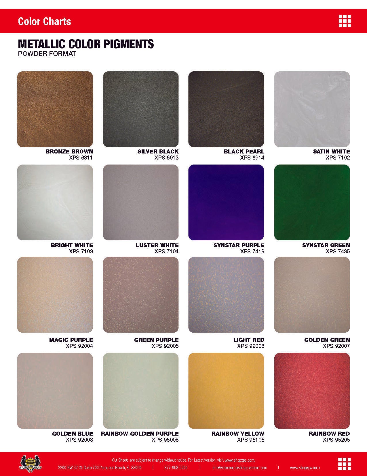 Metallic Pigments | Xtreme Polishing Systems; metallic epoxy flooring, epoxy pigment powder, and marble epoxy floor