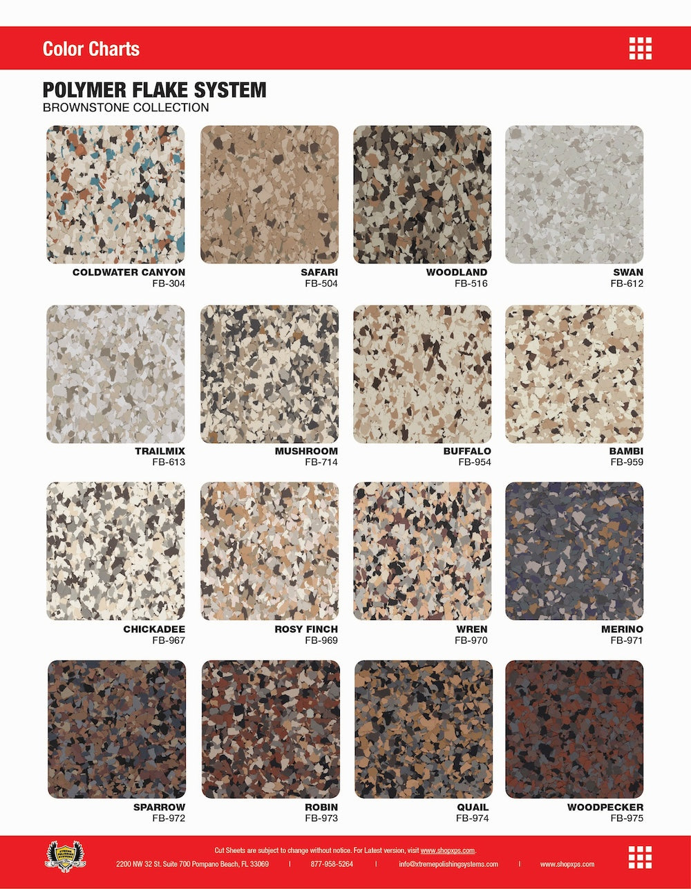 BROWNSTONE COLLECTION | XPS FLAKES.