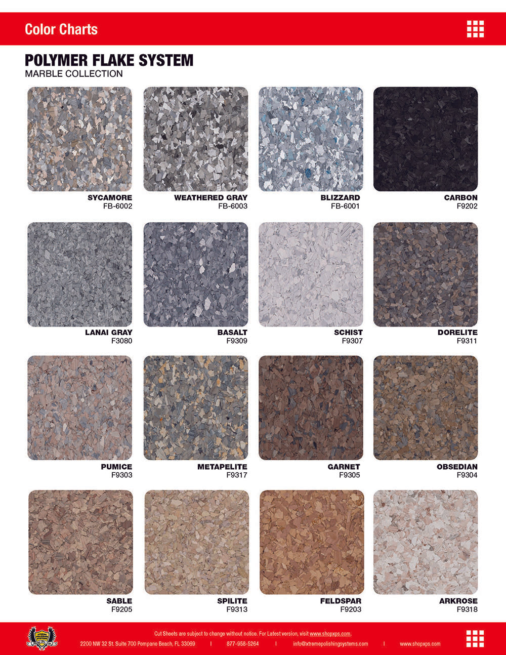Polymer Flake System | Xtreme Polishing Systems