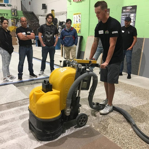Concrete Finishing Classes Polished Concrete University