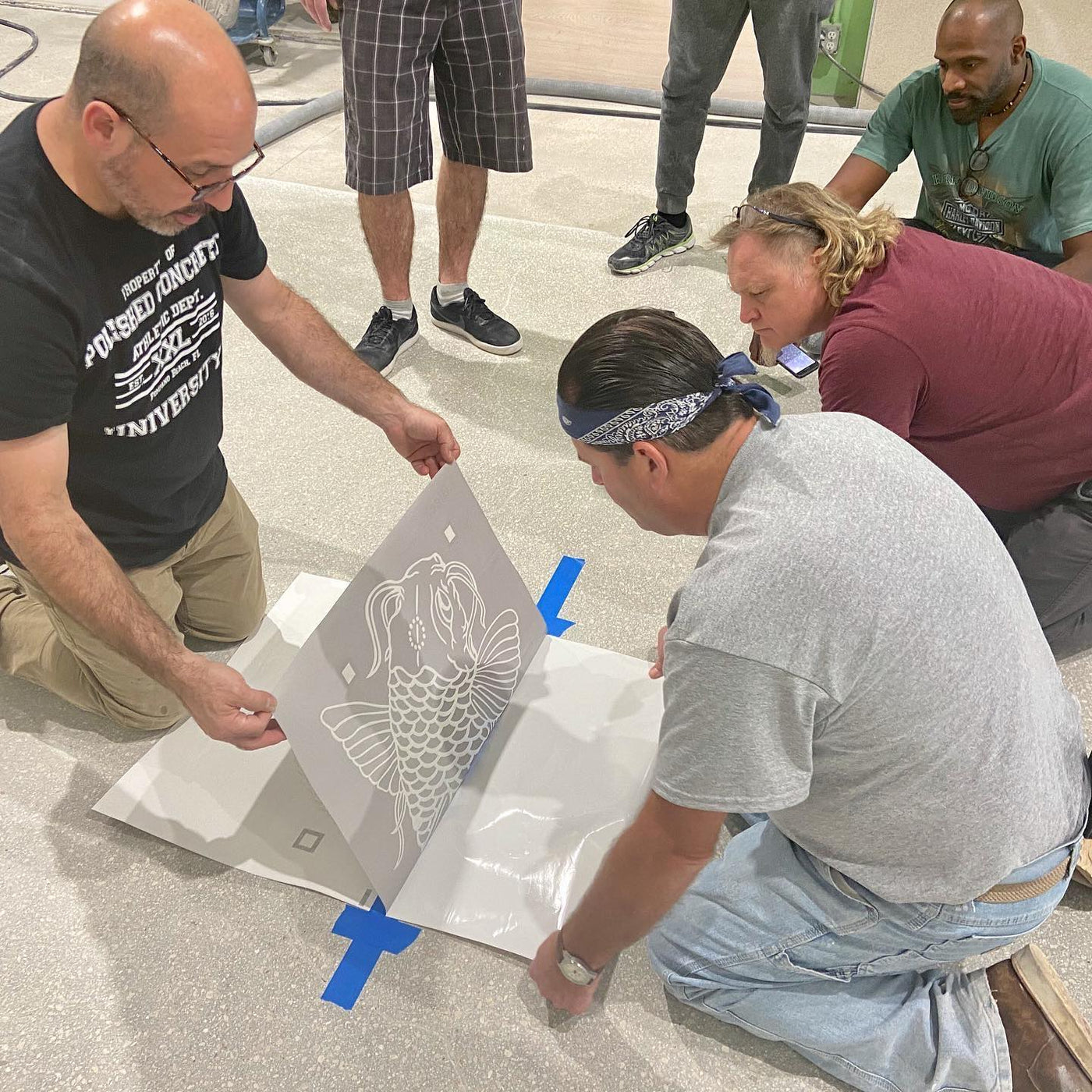 Concrete Finishing Classes Polished Concrete University