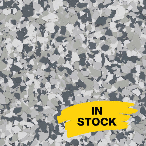 Gravel FB-414 | Xtreme Polishing Systems: epoxy flakes colors, epoxy paint chips, vinyl chip epoxy flooring. Garage floor flakes, flake epoxy floor.