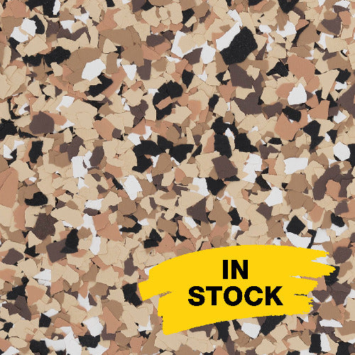 Outback FB-517 | Xtreme Polishing Systems; garage floor chips, speckled garage floor, and vinyl chips for epoxy floors.