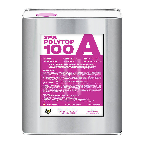 XPS Polytop 100 Part A 1G | Fast-Cure Polyaspartic Kit: Xtreme Polishing Systems.