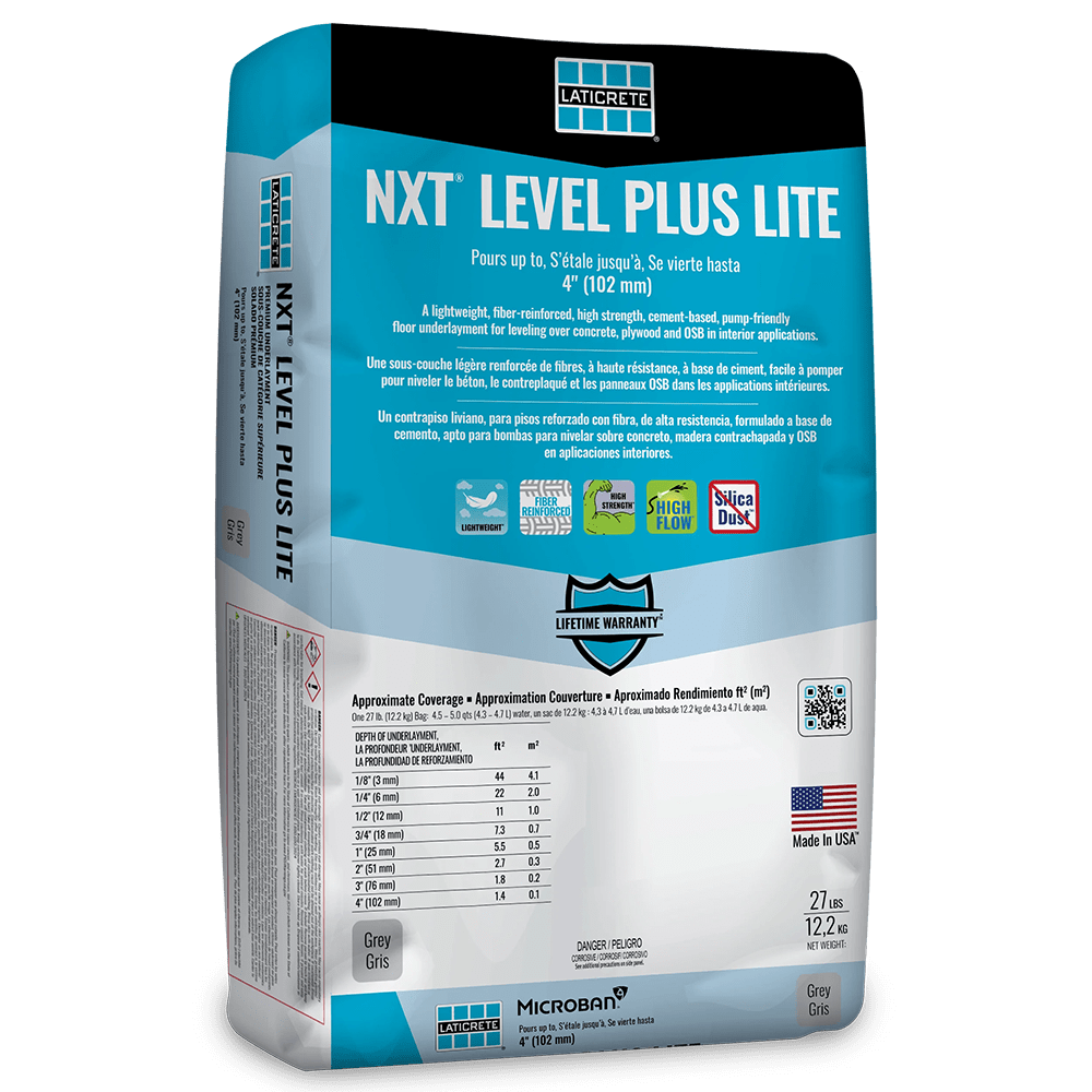 Self-Leveling Underlayment - NXT® LEVEL Plus Lite 50LB