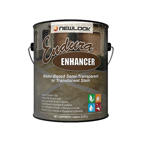 Endura Enhancer Concrete Stain - Xtreme Polishing Systems: concrete floor staining and stained concrete colors.