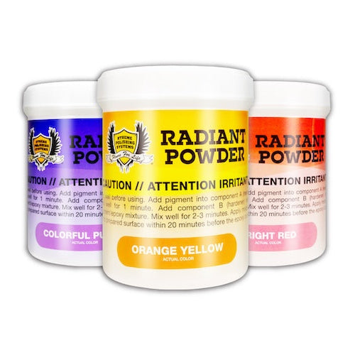 Radiant Color Epoxy Pigments