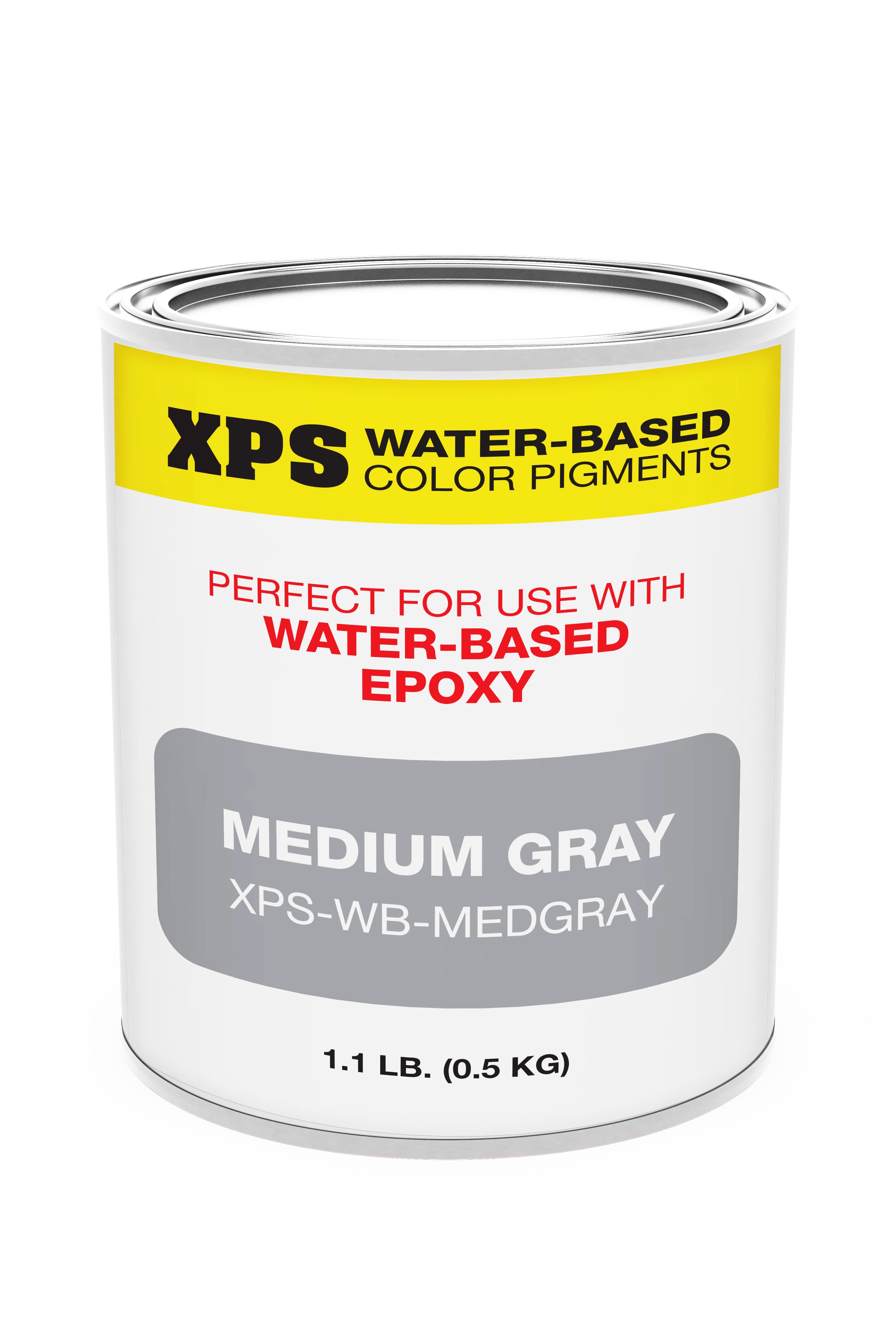 Medium Gray - XPS Water-Based Color Pigments.