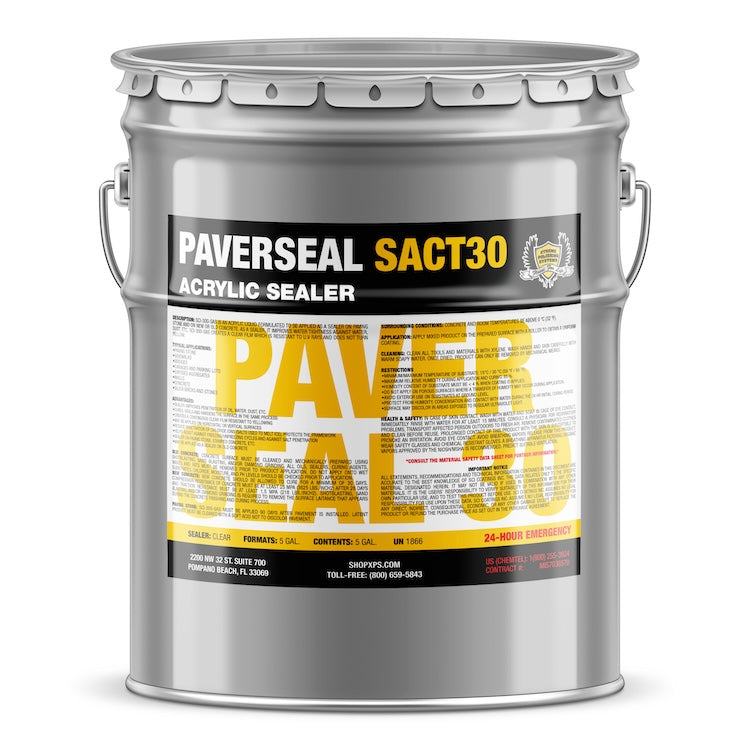 PAVERSEAL SACT30 | Xtreme Polishing Systems - SACT 30 Acrylic Sealer.