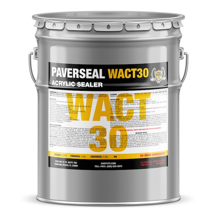 PAVERSEAL WACT30 | Xtreme Polishing Systems - WACT 30 Acrylic Sealer.