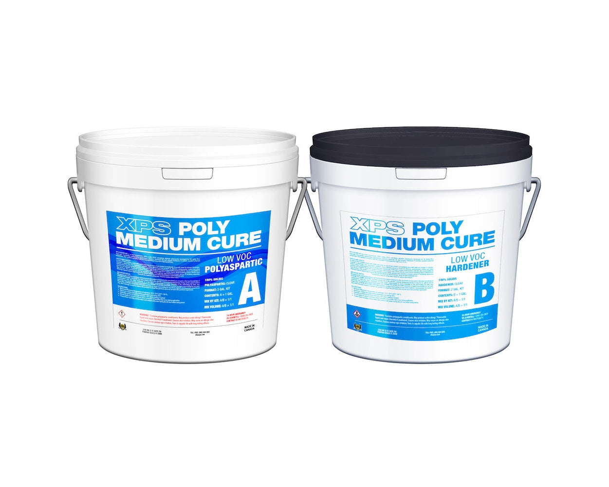 Poly Floor Coating Kit - XPS Medium Cure 2 Gal. Kit