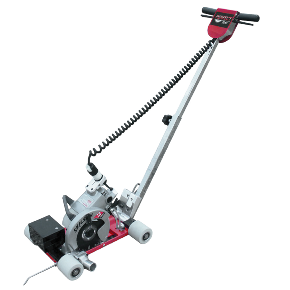 Perfect Trac Concrete Joint Saw - Xtreme Polishing Systems: concrete saw, saw cutters, concrete pull saw.