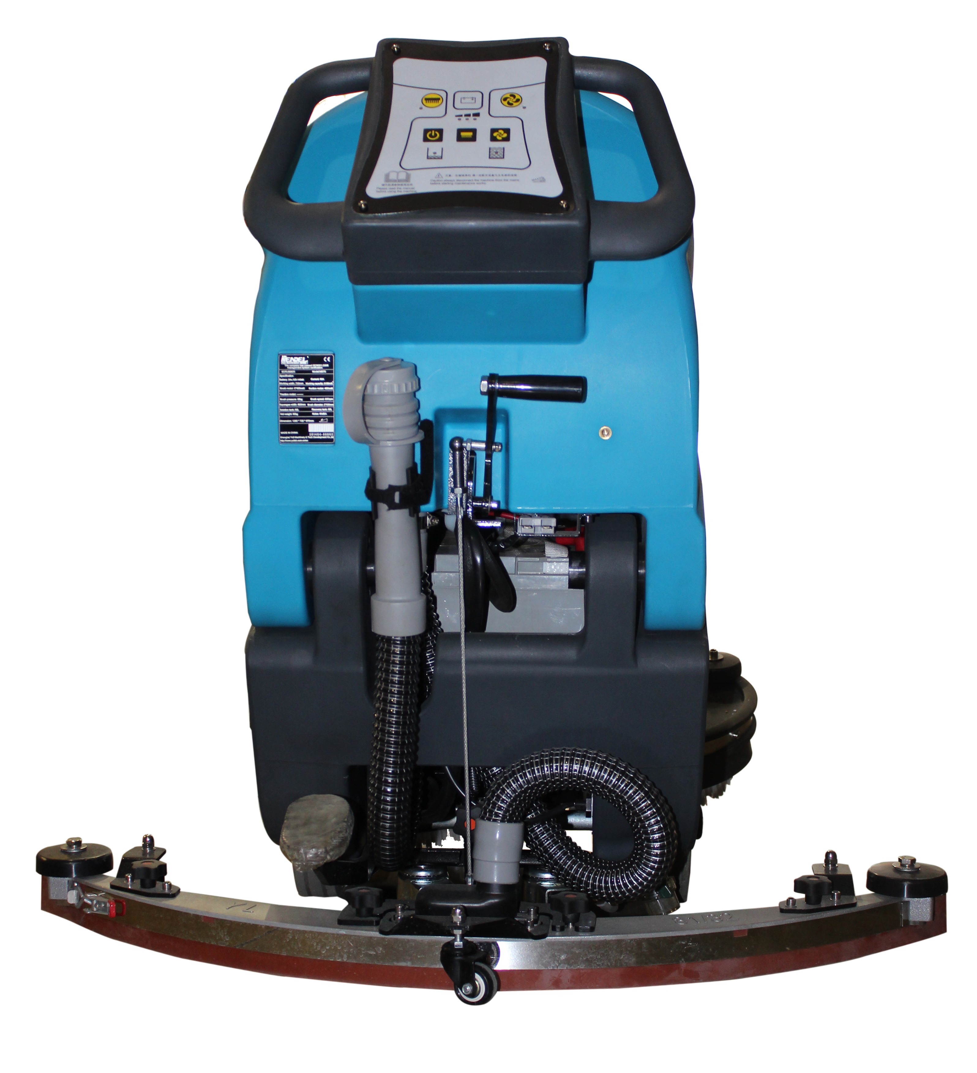 Genie Magic Duo Floor Scrubber - Xtreme Polishing Systems: concrete cleaning machine, commercial concrete floor cleaner, and commercial concrete scrubber.