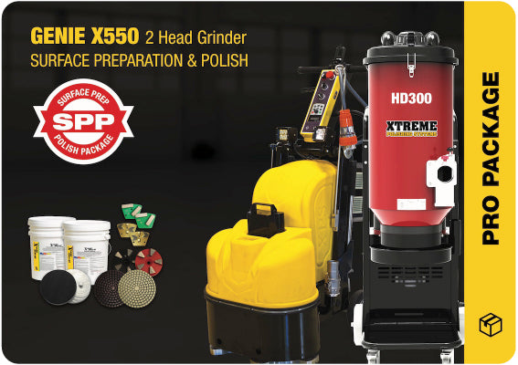 GENIE X550 | PRO PACKAGE | SURFACE PREP POLISH
