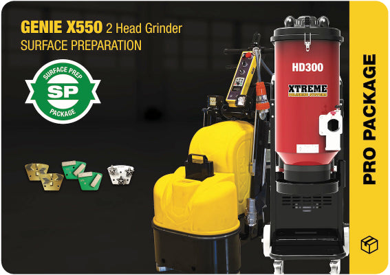 GENIE X550 | PRO PACKAGE | SURFACE PREP