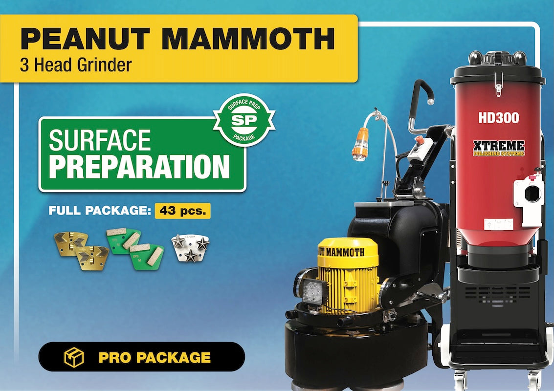 Surface Prep Package (Peanut Mammoth) | Xtreme Polishing Systems