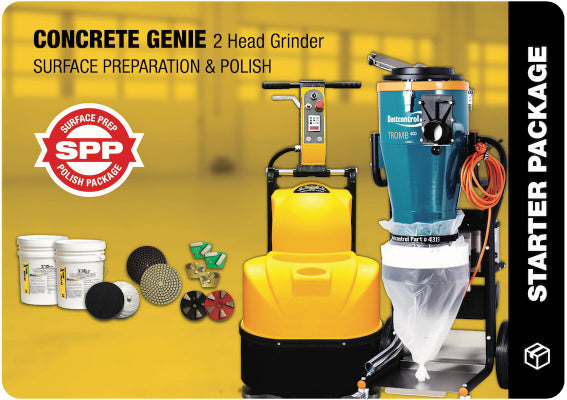 CONCRETE GENIE | STARTER PACKAGE | SURFACE PREP POLISH