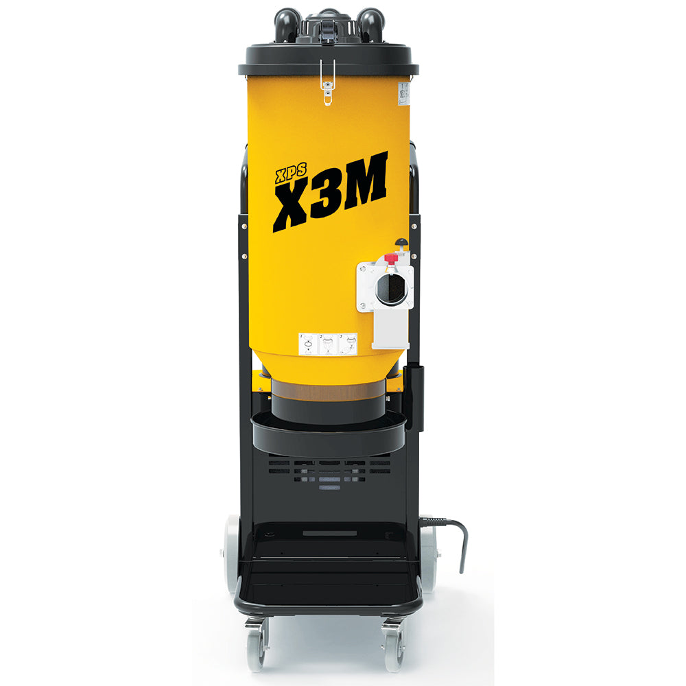 Concrete Dust Extractor - X3M HEPA Vacuum 3 motor