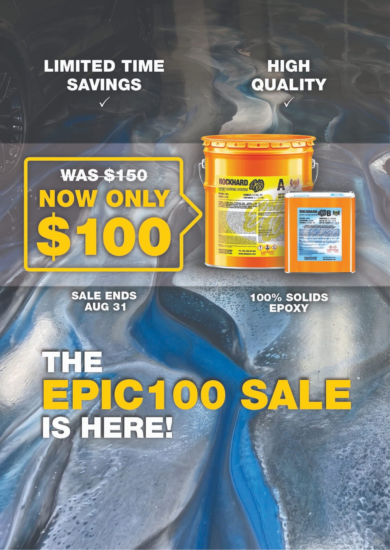 Epic 100 Epoxy Kit Sale