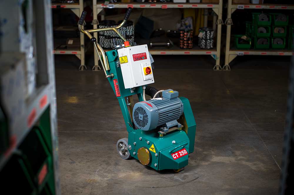 Contec CT250 Floor Concrete Scarifier - Xtreme Polishing Systems.