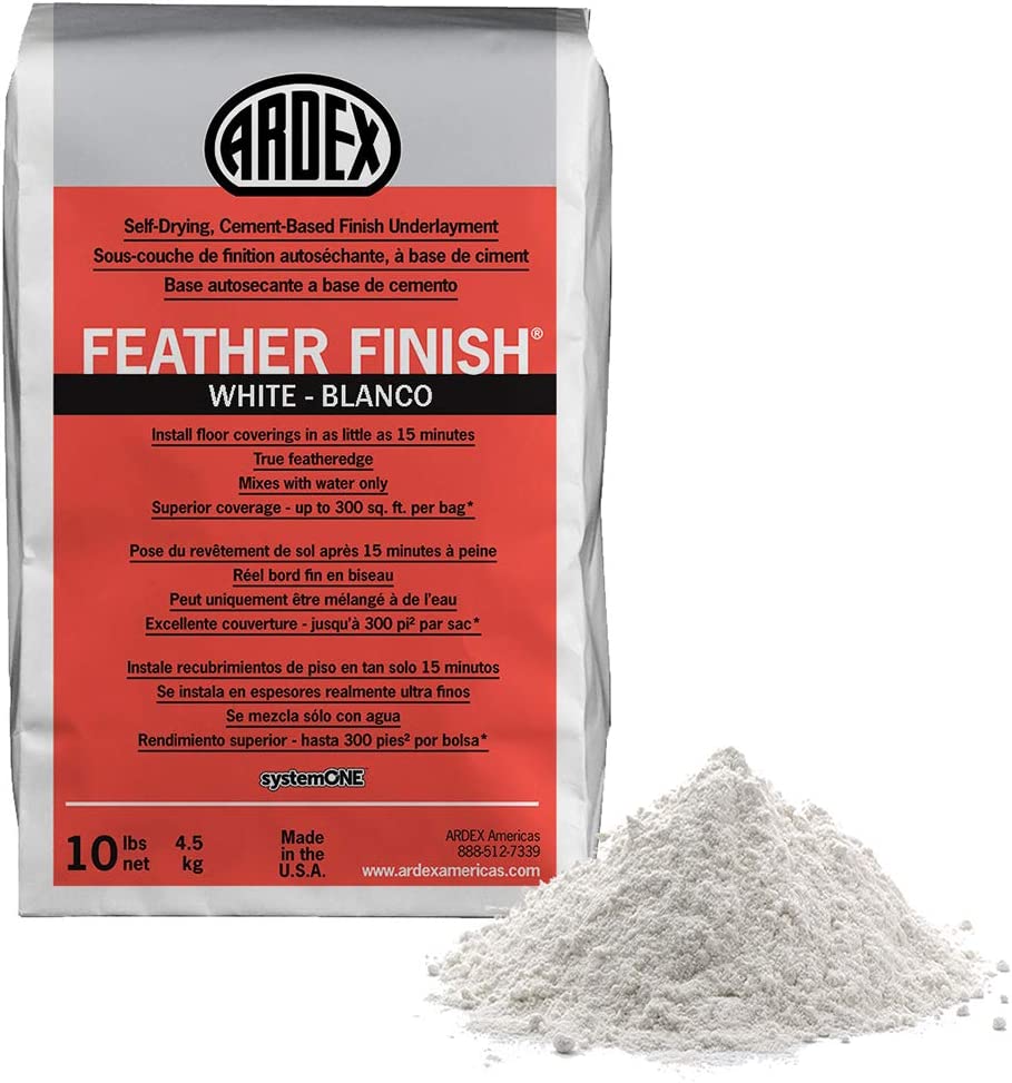 Self-Drying Cement-Based Finish Underlayment - Ardex Feather Finish® 10 LB