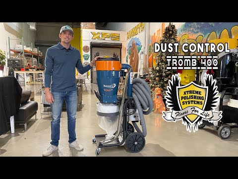 How to operate a Dust Control Tromb 400 Dust Extractor Vacuum Tutorial | Xtreme Polishing Systems - dust collectors, dust collector systems, concrete dust extractors - dust collectors, dust collector systems, concrete dust extractors, concrete dust vacuum, dust collector vacuum, dust control vacuums