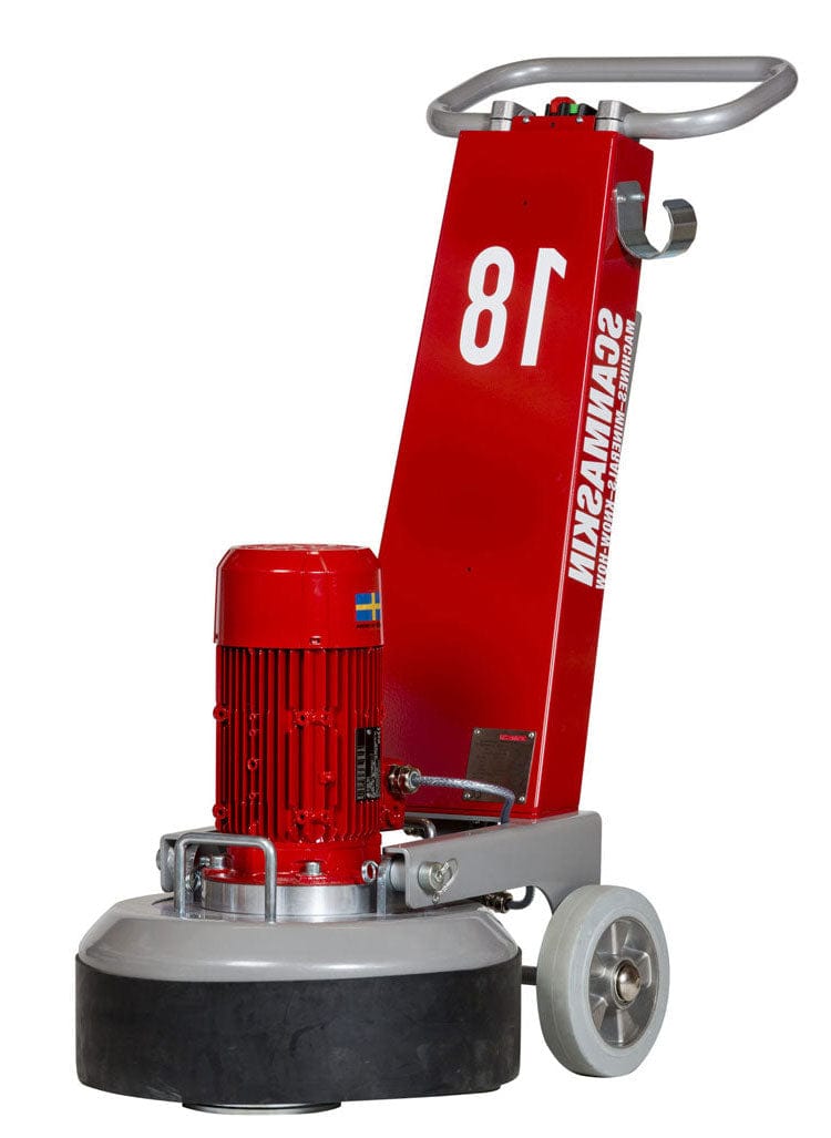 18-inch Floor Grinder - Xtreme Polishing Systems, concrete grinders and polishers, cement grinders, concrete floor grinding