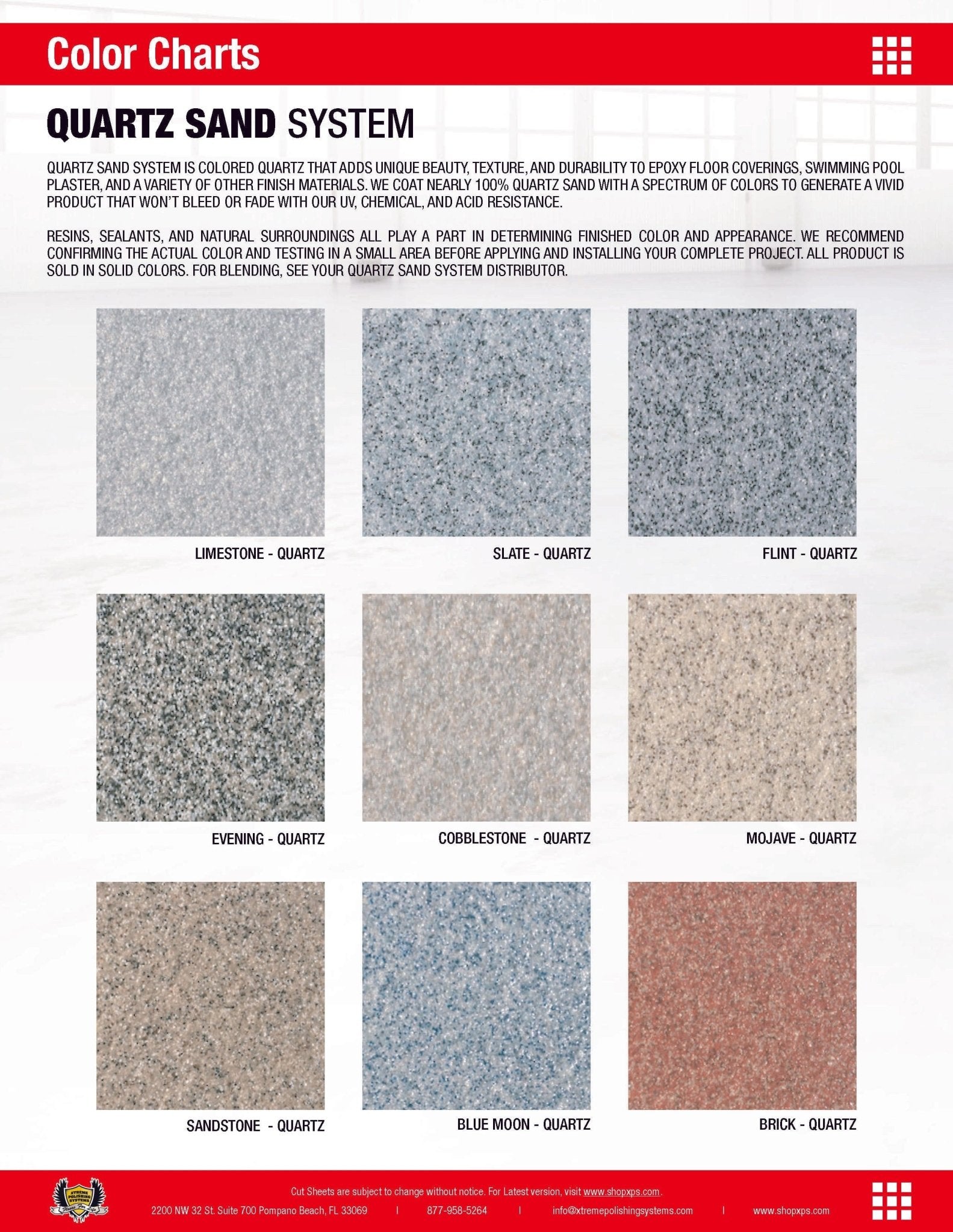 SPARTACOTE Quartz Sand Epoxy - Xtreme Polishing Systems: epoxy garage floor with flakes.