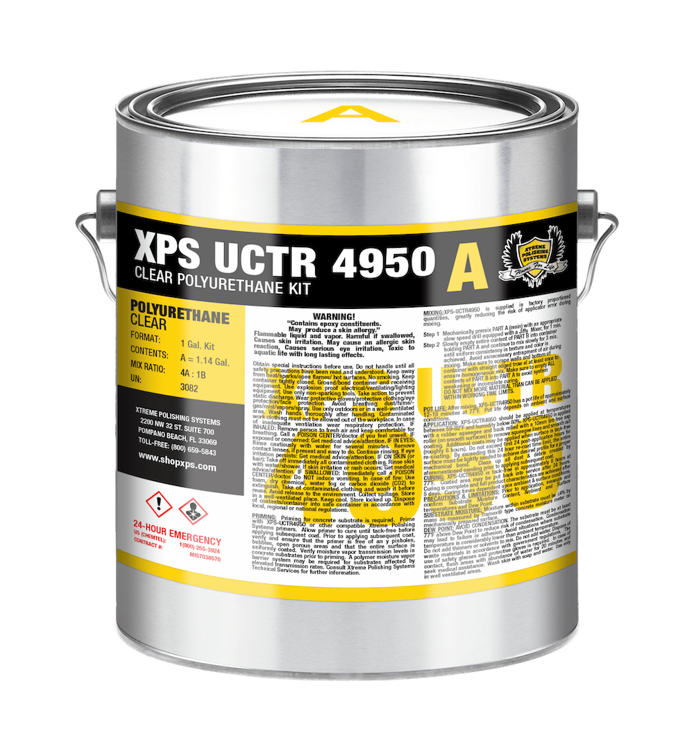 UV Stable Polyurethane Coating XPS UCTR 4950 1 Gal. Kit